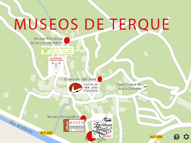Mapa Museos de Terque